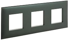 Рамка универсальная DKC Avanti 3-м. сине-зеленый жемчуг картинка